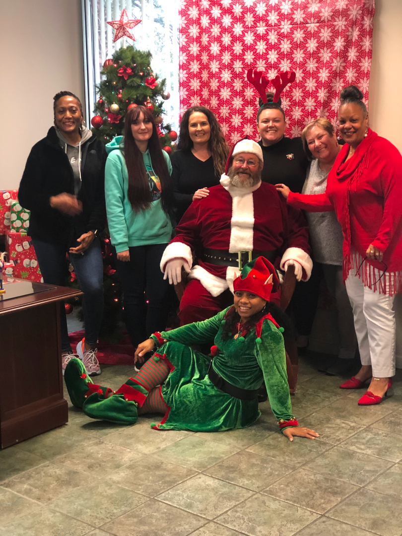 santa visits ft stewart