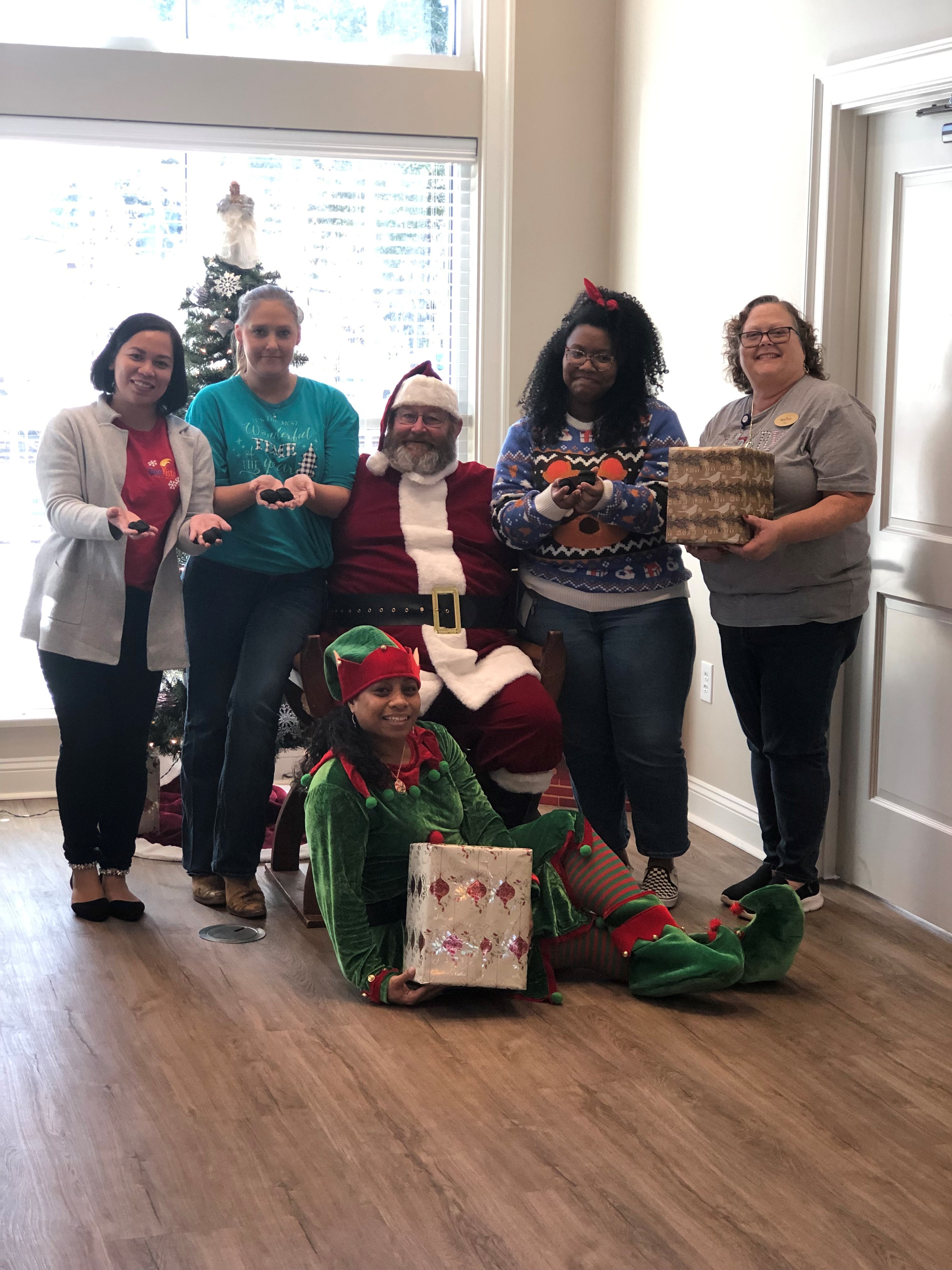 santa visits richmond hill