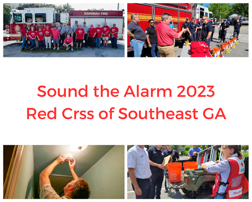American Red Cross Sound the Alarm 2023 - Statesboro and Savannah